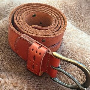 Women’s Leather Brown Belt XS